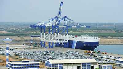 Hambantota Sea Port, Sri Lanka - China took it over