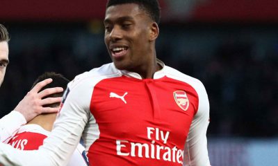 Super eagles Alex Iwobi - plays for Arsenal