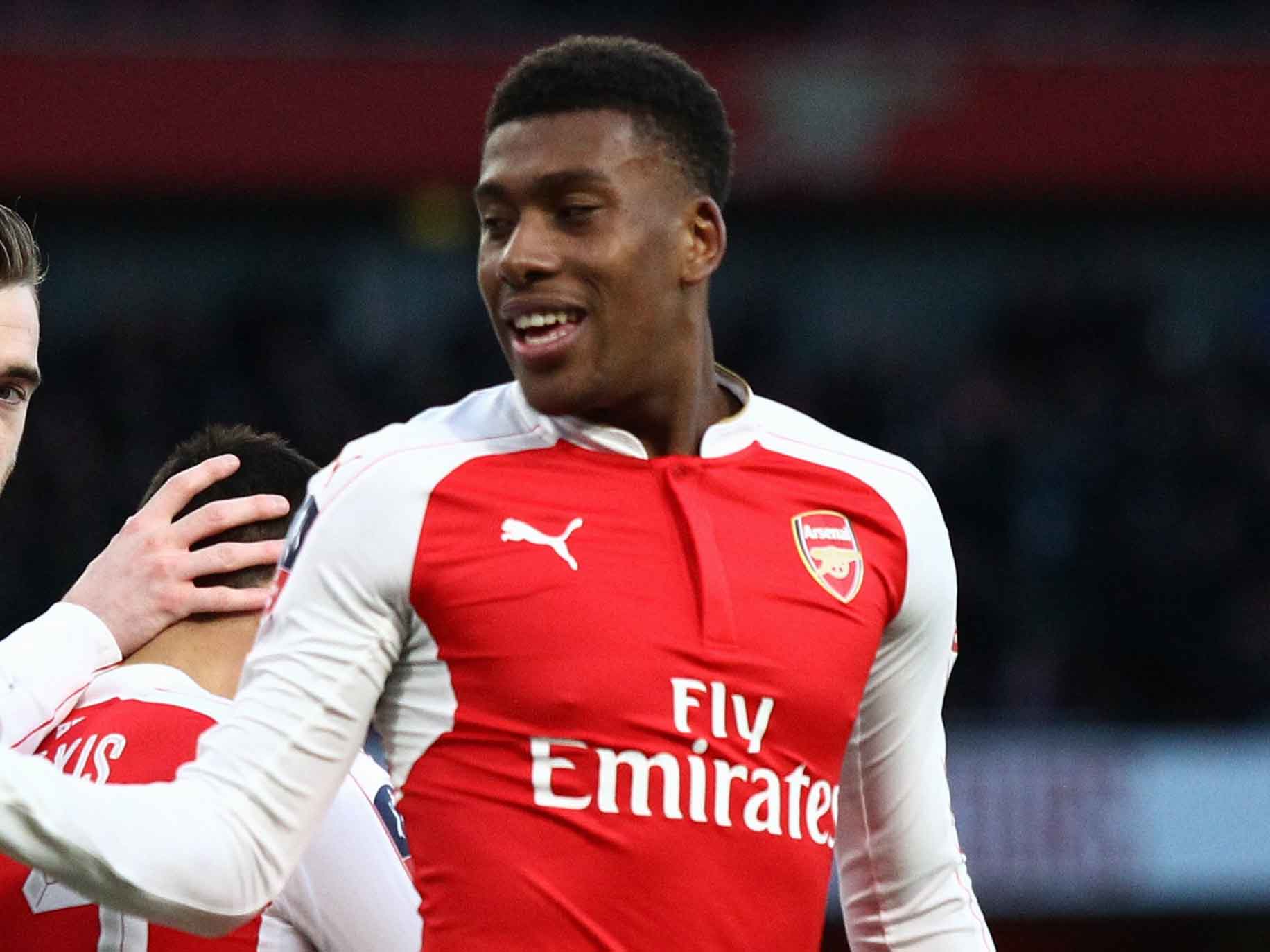 Super eagles Alex Iwobi - plays for Arsenal