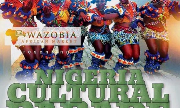 Nigerian Cultural Parade in Downtown Houston