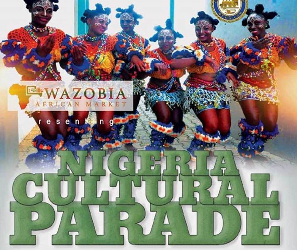 Nigerian Cultural Parade in Downtown Houston