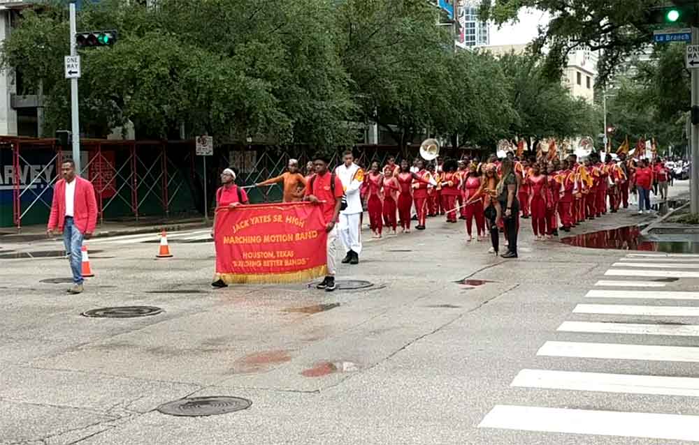 Yates Marching Band at 2018 Houston, TX Nigeria Cultural Parade