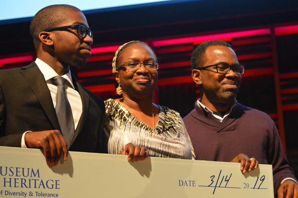 Samuel Oguntoyinbo and parents