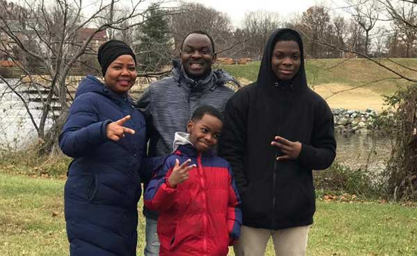 Tanitoluwa Adewumi and family