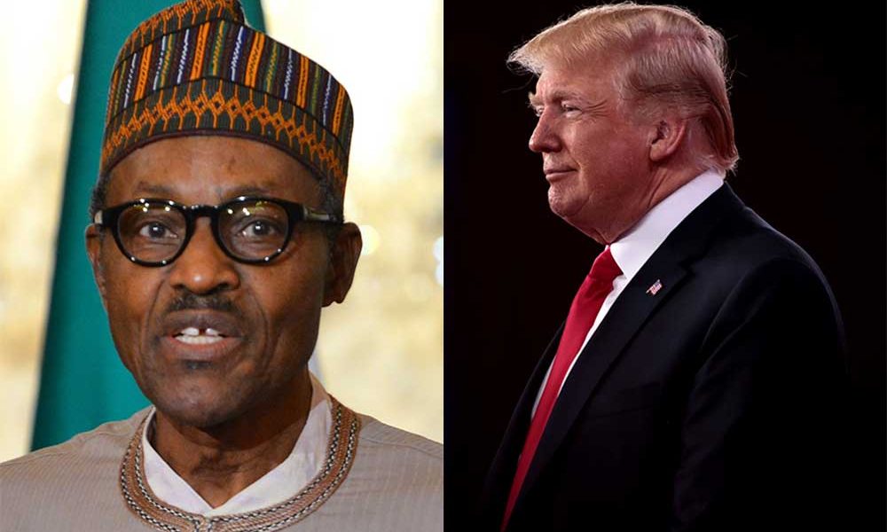 Donald Trump and Mohammadu Buhari