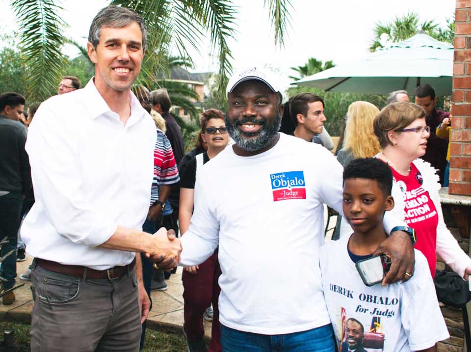 Derek Obialo, Nigerian, Candidate for Fort Bend County, TX Judge