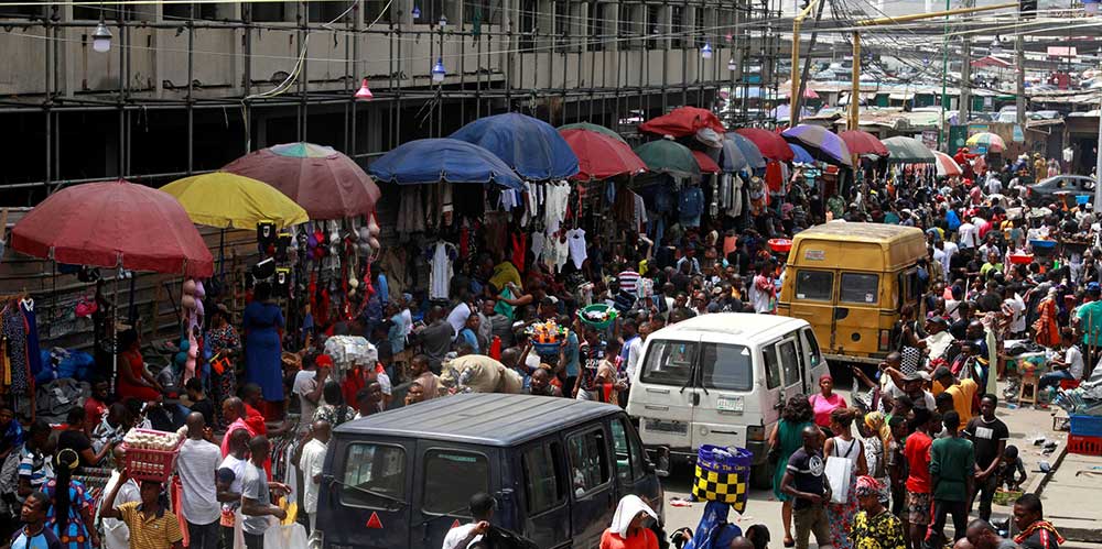 Lagos Street - Buhari locks down Lagos, Abuja, Ogun State