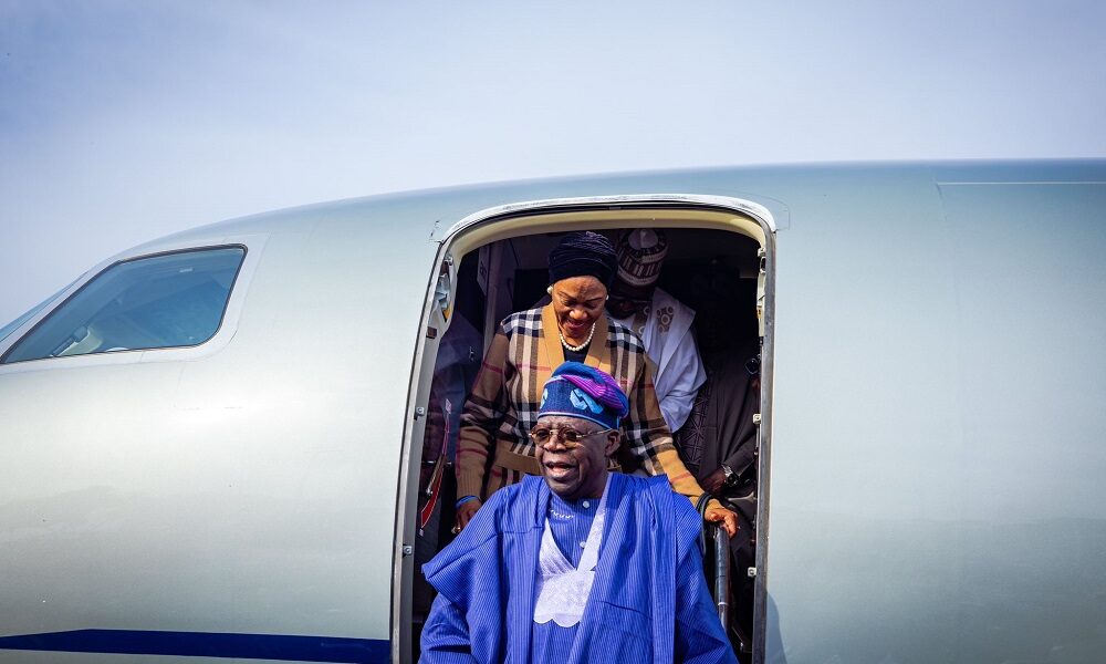 Tinubu off to Europe again