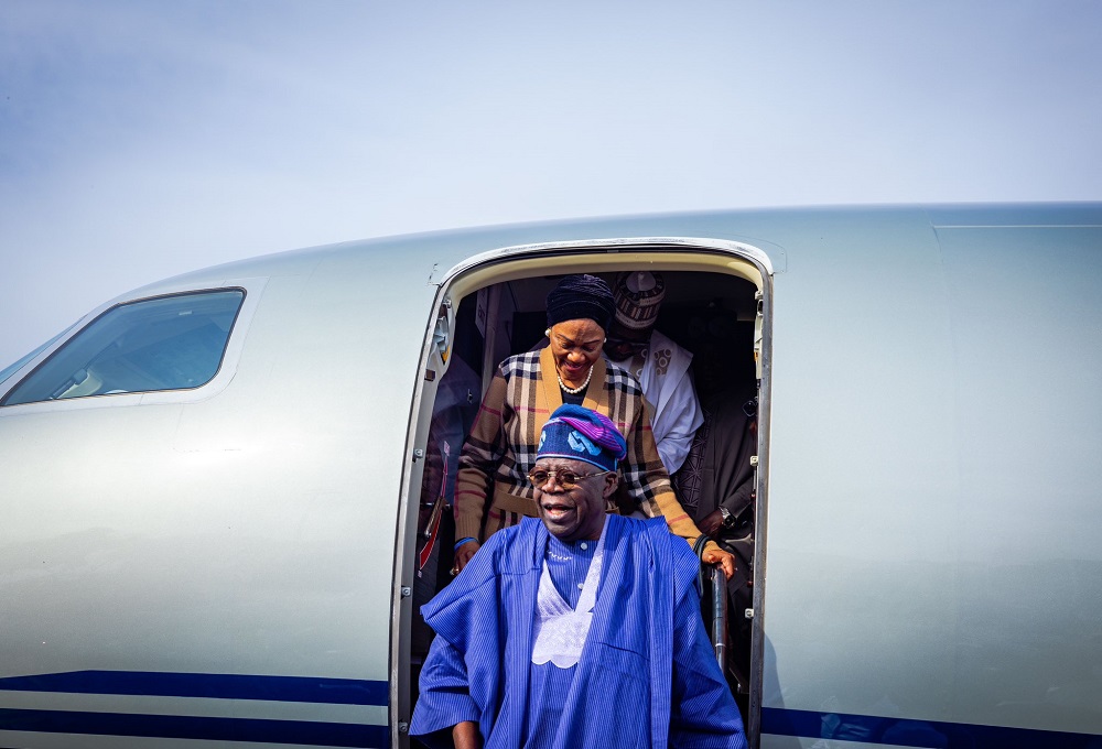 Tinubu off to Europe again